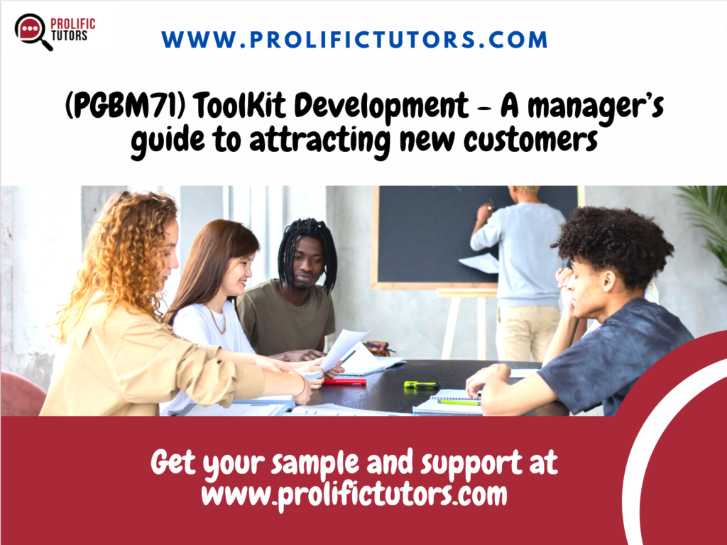 Management Educational ToolKit Development