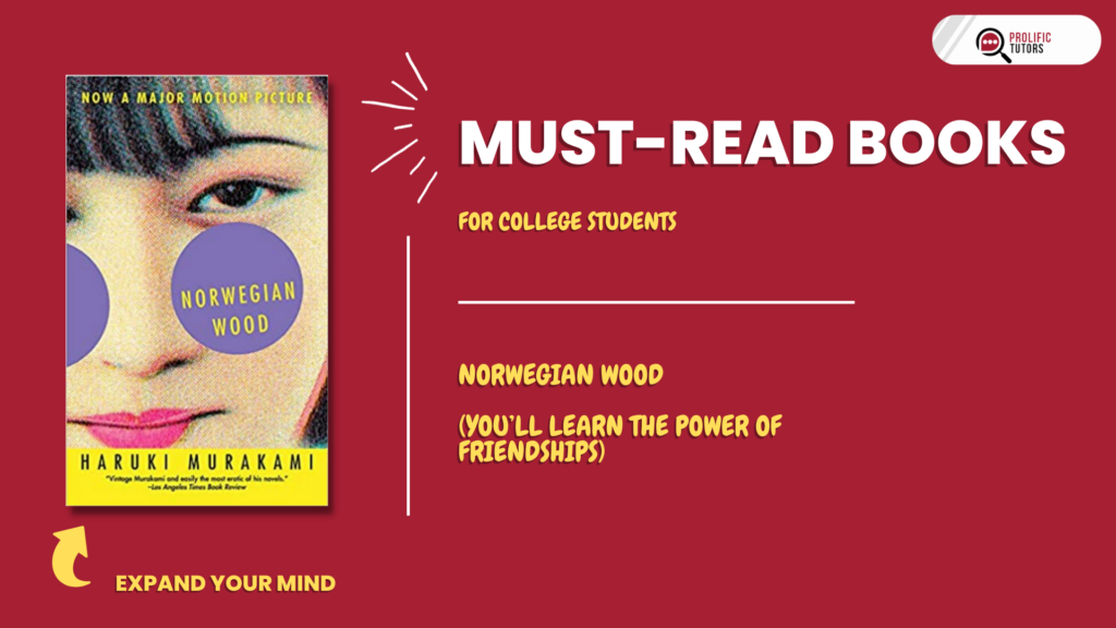 Norwegian Wood - Amazing Books that every college student must read